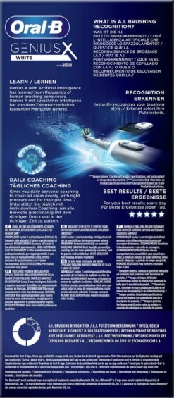 Oral B Oral-B Genius X - Wit - Elektrische Tandenborstel - Ontworpen Door Braun - 1 Handvat En 1 Opzetborstel 21 Oral B Oral-B Genius X - Wit - Elektrische Tandenborstel - Ontworpen Door Braun - 1 Handvat En 1 Opzetborstel -Oral B 525x1200