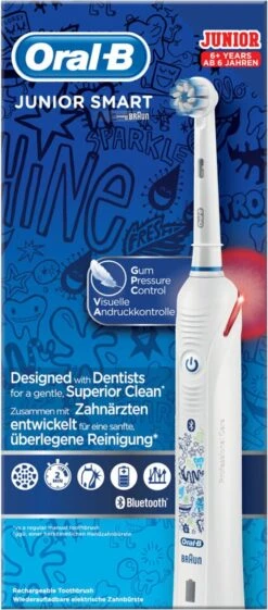 Oral B Oral-B Junior - Elektrische Tandenborstel - Wit 28 Oral B Oral-B Junior - Elektrische Tandenborstel - Wit -Oral B 528x1200