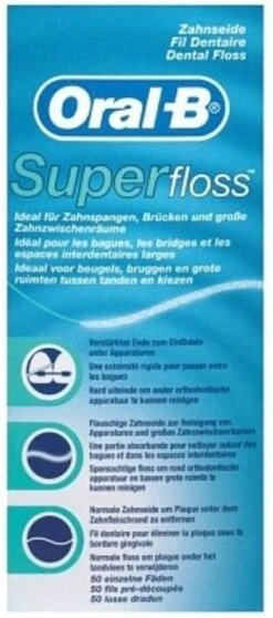 Oral B Oral-B Superfloss - 50 Stuks - Flosdraad -Oral B 531x1200 3