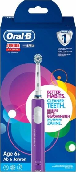 Oral B Oral-B Junior - Elektrische Tandenborstel - Paars -Oral B 536x1200 1