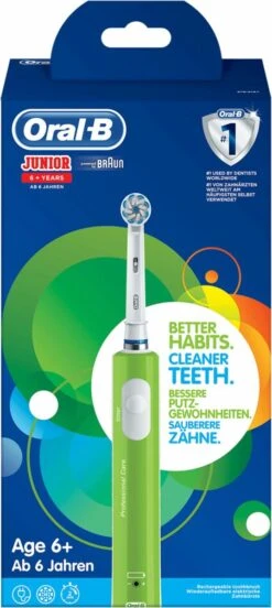Oral B Oral-B Junior - Elektrische Tandenborstel - Groen 26 Oral B Oral-B Junior - Elektrische Tandenborstel - Groen -Oral B 537x1200 2