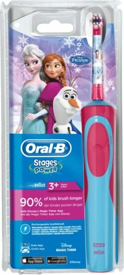 Oral B Oral-B Stages Power Kids Frozen - Elektrische Tandenborstel - 1 Handvat En 1 Opzetborstel -Oral B 542x1200 1
