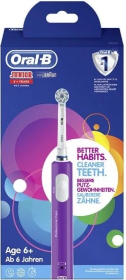 Oral B Oral-B Junior - Elektrische Tandenborstel - Paars -Oral B 544x1200