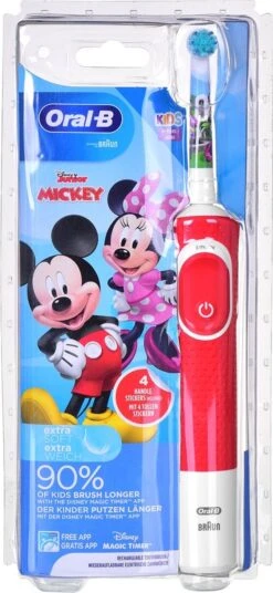 Oral B Oral-B Kids Mickey - Elektrische Tandenborstel - Powered By Braun - 1 Handvat En 1 Opzetborstel 31 Oral B Oral-B Kids Mickey - Elektrische Tandenborstel - Powered By Braun - 1 Handvat En 1 Opzetborstel -Oral B 553x1200