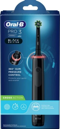 Oral B Oral-B Pro 3 3000 - Zwart - Elektrische Tandenborstel - Ontworpen Door Braun - Black Edition 19 Oral B Oral-B Pro 3 3000 - Zwart - Elektrische Tandenborstel - Ontworpen Door Braun - Black Edition -Oral B 558x1200