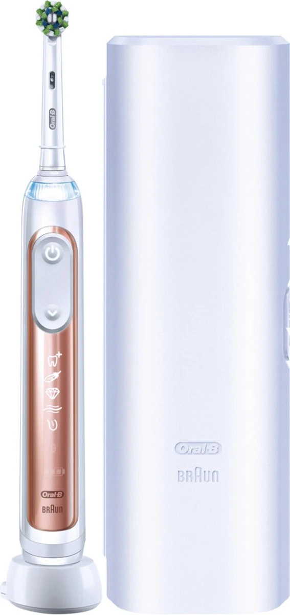 Oral B Oral-B Genius X - Elektrische Tandenborstel - Rosegold 6 Oral B Oral-B Genius X - Elektrische Tandenborstel - Rosegold - Afbeelding 4