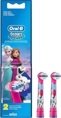 Oral B Oral-B Stages Power - Disney Frozen - Opzetborstels - 2 Stuks -Oral B 625x1200
