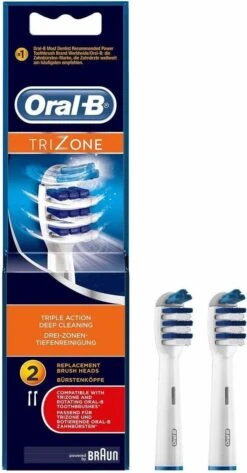 Oral B Oral-B TriZone - Opzetborstels - 2 Stuks -Oral B 626x1200