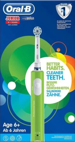 Oral B Oral-B Junior 6+ - Elektrische Tandenborstel - Paars & Groen DUOSET 11 Oral B Oral-B Junior 6+ - Elektrische Tandenborstel - Paars & Groen DUOSET -Oral B 635x1200 1
