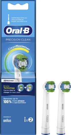 Oral B Oral-B Precision Clean - Met CleanMaximiser-technologie - Opzetborstels - 2 Stuks -Oral B 637x1200 3