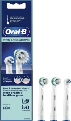 Oral B Oral-B Ortho Care - Opzetborstels - 3 Stuks -Oral B 706x1200