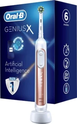 Oral B Oral-B Genius X Elektrische Tandenborstel Rosegold -Oral B 749x1200