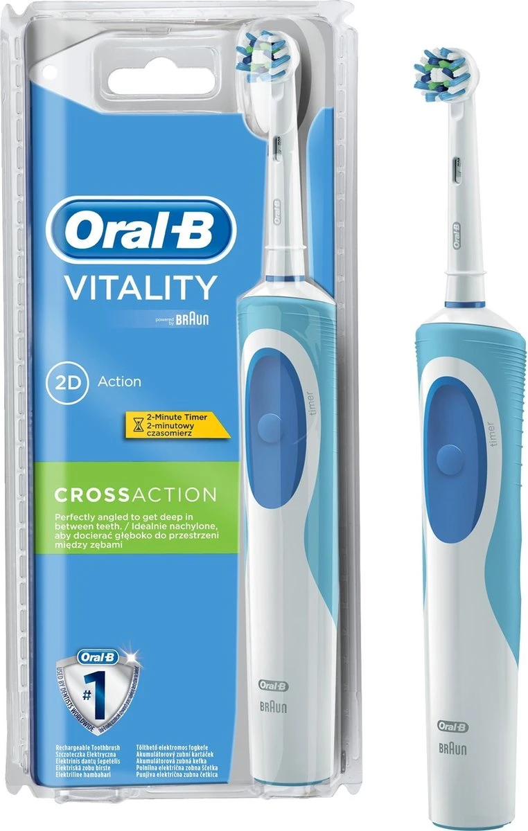 Oral B Oral-B Vitality CrossAction Elektrische Tandenborstel 3 Oral B Oral-B Vitality CrossAction Elektrische Tandenborstel