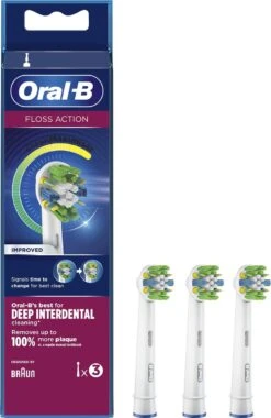Oral B Oral-B Opzetborstels FlossAction 3 Stuks -Oral B 780x1200