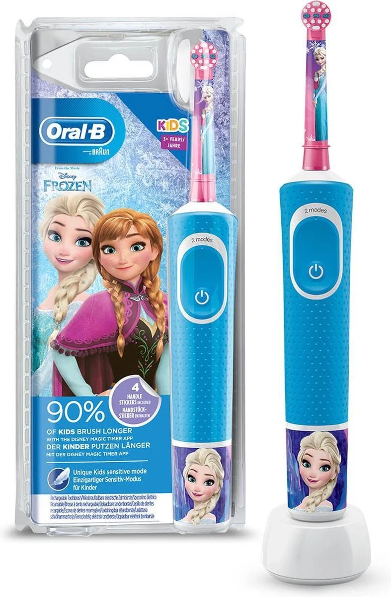 Oral B Oral-B Kids Elektrische Tandenborstel - Disney Frozen - Voor Kinderen Vanaf 3 Jaar 10 Oral B Oral-B Kids Elektrische Tandenborstel - Disney Frozen - Voor Kinderen Vanaf 3 Jaar - Afbeelding 8