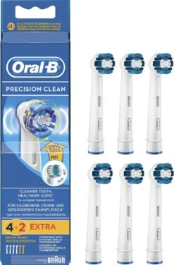 Oral B Oral-B Precision Clean - Opzetborstels - 6 Stuks - Wit -Oral B 788x1200