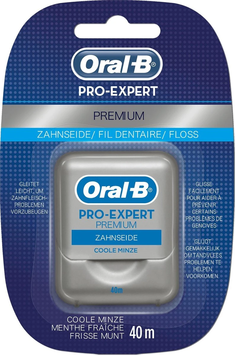 Oral B Oral-B Pro-Expert Premium - Voordeelverpakking 12x40m - Flosdraad 8 Oral B Oral-B Pro-Expert Premium - Voordeelverpakking 12x40m - Flosdraad - Afbeelding 6
