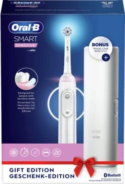 Oral B Oral-B Smart Sensitive - Elektrische Tandenborstel - Ontworpen Door Braun - 1 Handvat En 1 Opzetborstel -Oral B 812x1200