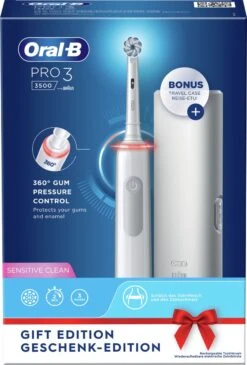 Oral B Oral-B Pro 3 - 3500 - Witte Elektrische Tandenborstel + Reisetui -Oral B 813x1200 2