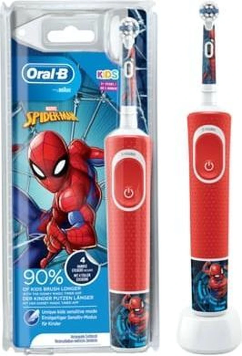 Oral B Oral-B Kids Spider-Man Elektrische Tandenborstel 3 Oral B Oral-B Kids Spider-Man Elektrische Tandenborstel