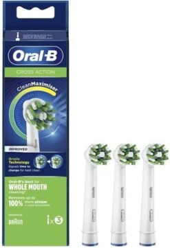 Oral B Oral-B CrossAction - Met CleanMaximiser-technologie - Opzetborstels - 3 Stuks -Oral B 821x1200 4