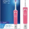 Oral B Oral-B Vitality 100 Roze CrossAction - Elektrische Tandenborstel - Powered By Braun -Oral B 869x1200