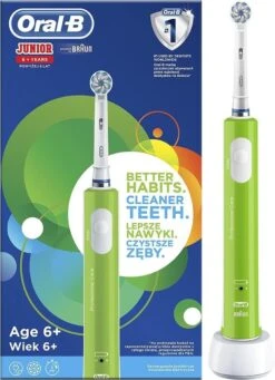 Oral B Oral-B Junior - Elektrische Tandenborstel - Groen 30 Oral B Oral-B Junior - Elektrische Tandenborstel - Groen -Oral B 870x1200