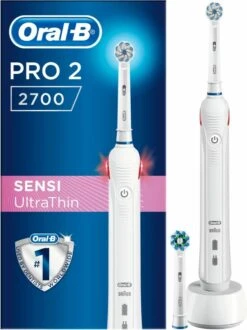 Oral B Oral-B Pro 2 2700 - Sensi Ultra Thin - Elektrische Tandenborstel - Wit -Oral B 899x1200 1