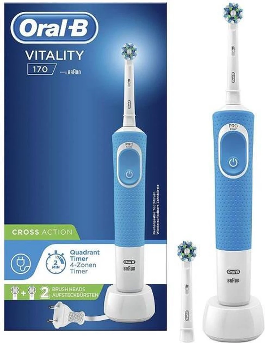 Oral B Oral-B Vitality 170 - Elektrische Tandenborstel - Wit 6 Oral B Oral-B Vitality 170 - Elektrische Tandenborstel - Wit - Afbeelding 4