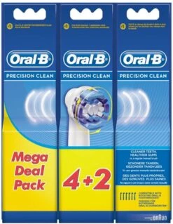 Oral B Oral-B Precision Clean - Opzetborstels - 6 Stuks - Wit -Oral B 930x1200