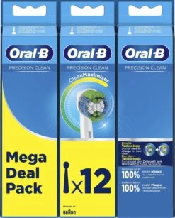 Oral B Oral-B Precision Clean - Met CleanMaximiser-technologie - Opzetborstels - 12 Stuks -Oral B 966x1200 1