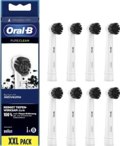 Oral B Oral-B Pure Clean Opzetborstel - 8 Stuks -Oral B 989x1200