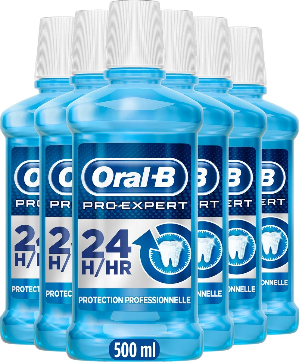 Oral B Oral-B Pro Expert - Voordeelverpakking 6x500 Ml - Mondwater